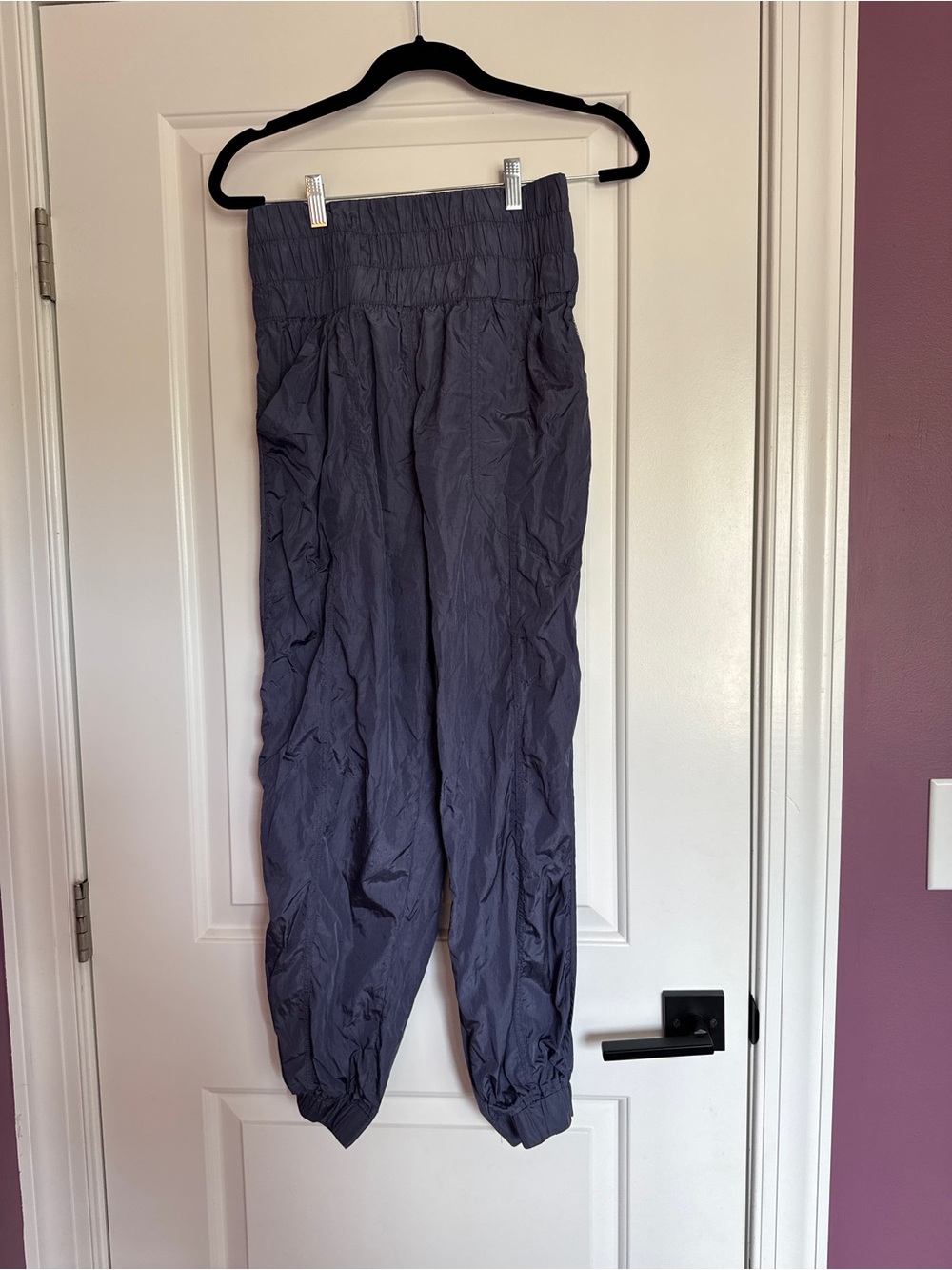 FP Movement by Free People Navy High-Waist Track Joggers - Picture 2 of 6